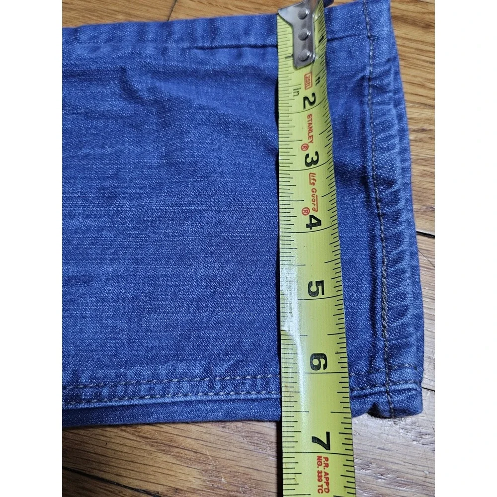 Levis 511 Black Label Stretch Denim Jeans Blue Men's Size 34x32 Fits 32x31